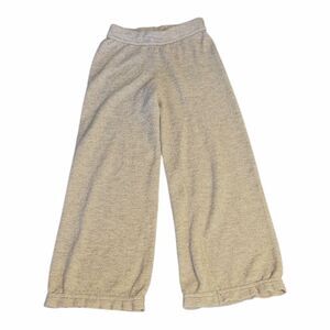 MIOU MUSE Women’s Tan Wide Leg Lounge Sweatpants Size Medium